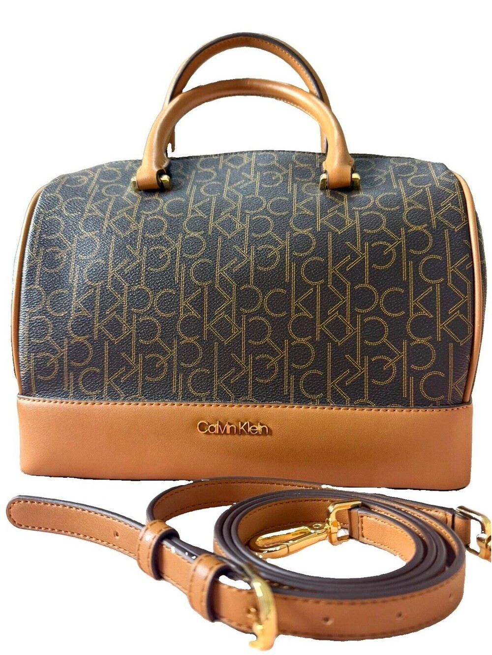 Calvin Klein Brown/Tan Monogram